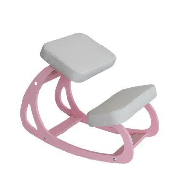 Коленный стул “Баланс”, мдф — Сакура-бежевая