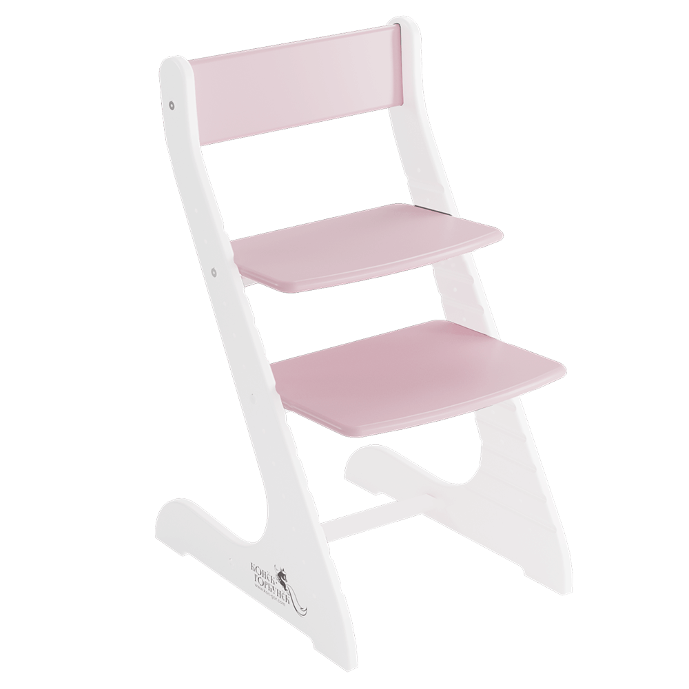 Растущий стул Стандарт — Белый-сакура