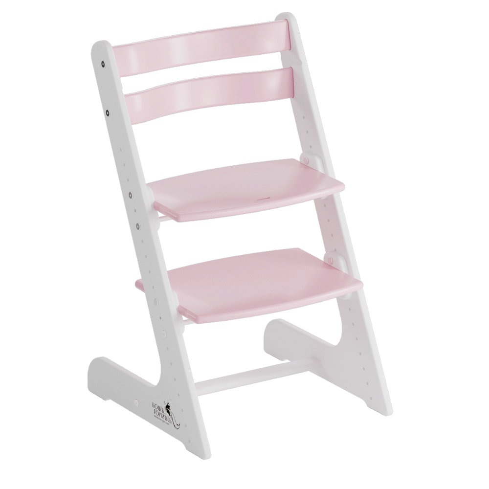 Растущий стул Комфорт PRO — Белый-сакура