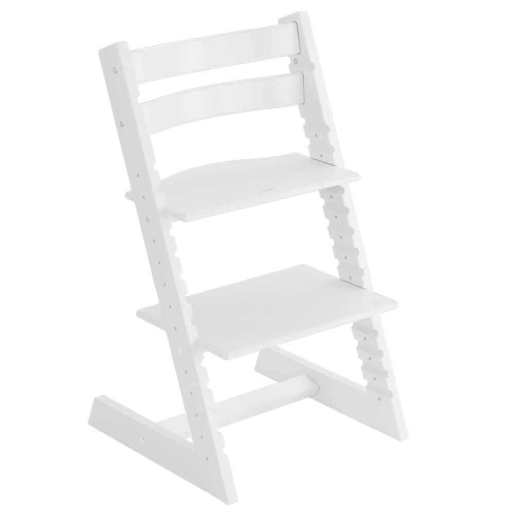 Растущий стул Премиум — Белый