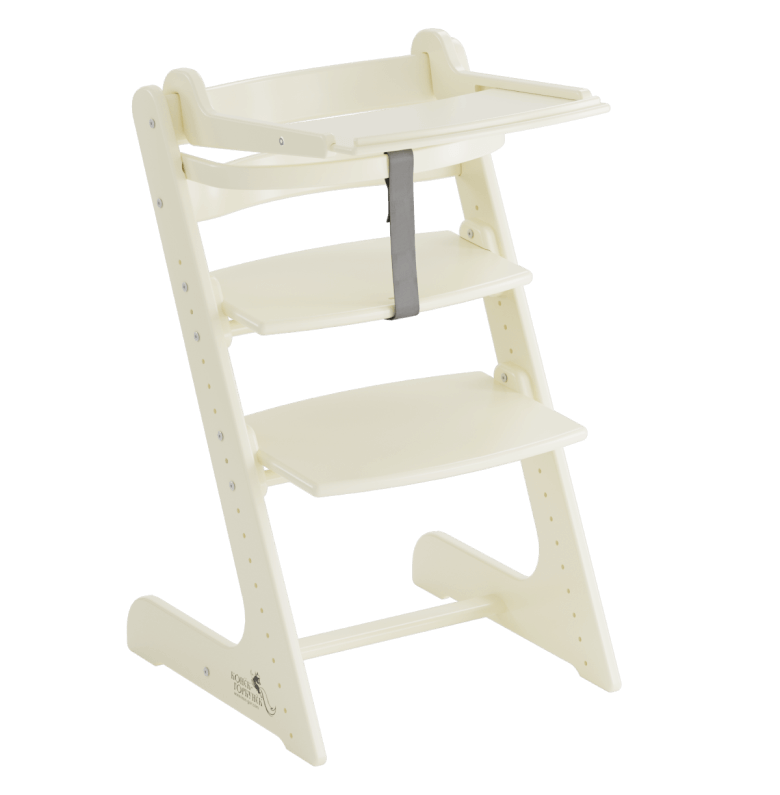 Стульчик для кормления Комфорт — Слоновая кость | Конёк Горбунёк™
