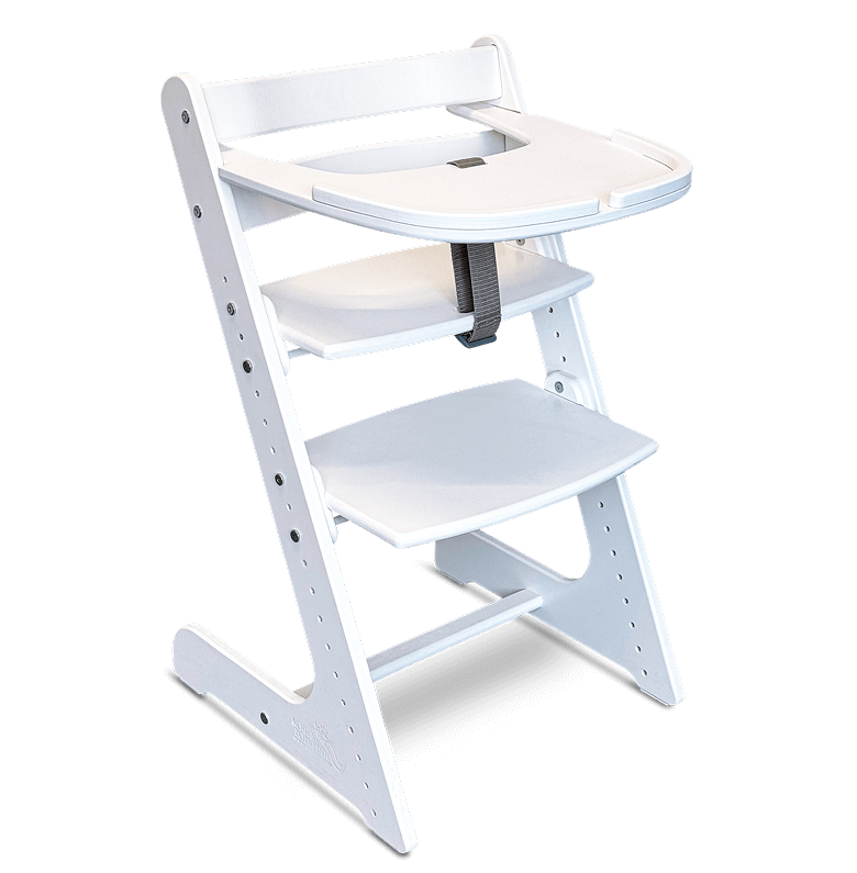 Стульчик для кормления Комфорт PRO — Белый | Конёк Горбунёк™