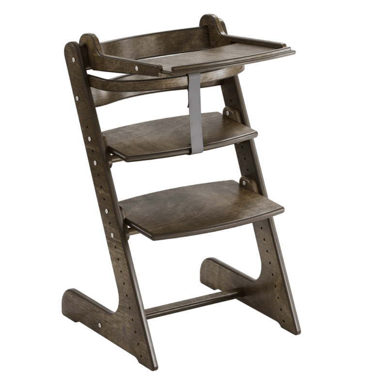 Стульчик для кормления Комфорт — Орех | Конёк Горбунёк™