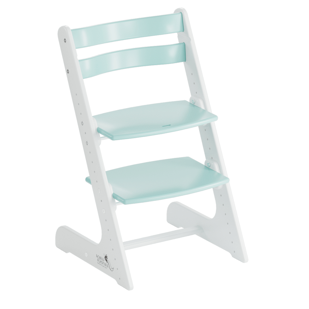 Растущий стул Комфорт PRO — Бело-мятный