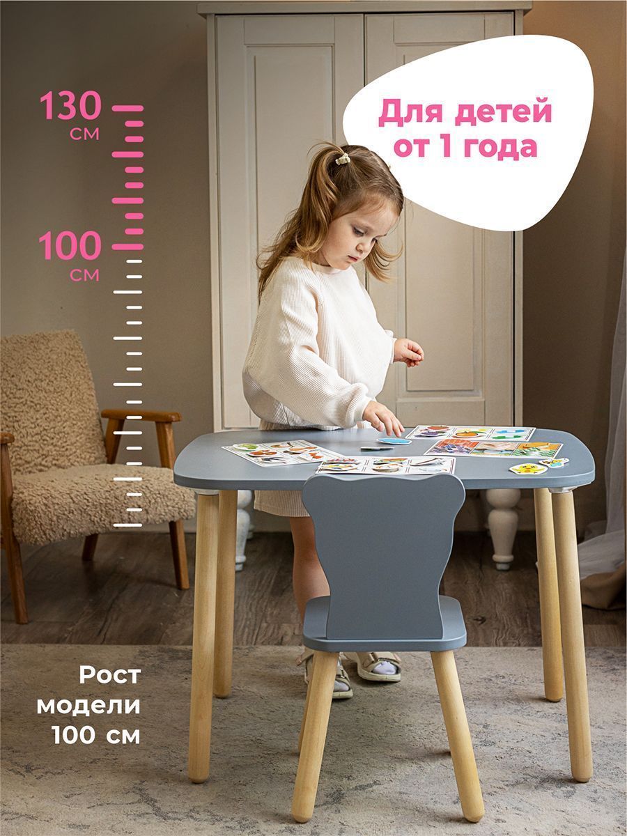 Комплект "Зверята" — Мишка Серый